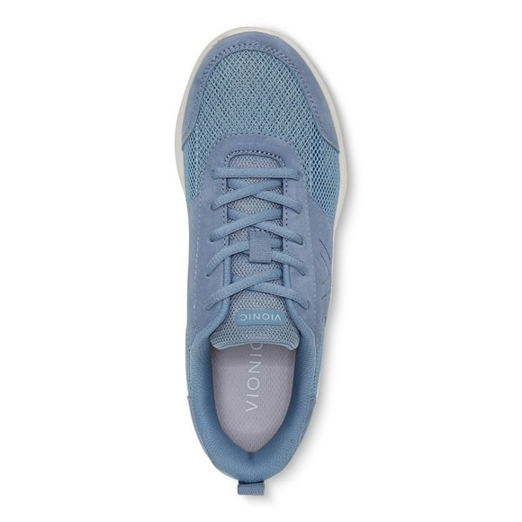 Vionic Aviate Women's Orthotic Supportive Sneaker, Blue, Size 9.5 - Picture 14 of 15